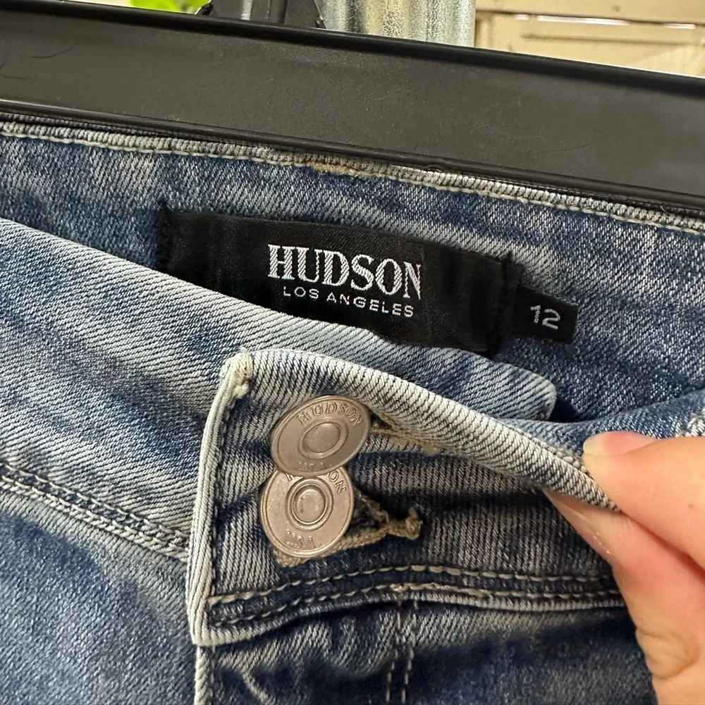 Hudson denim straight leg fit jeans - Picture 2 of 5